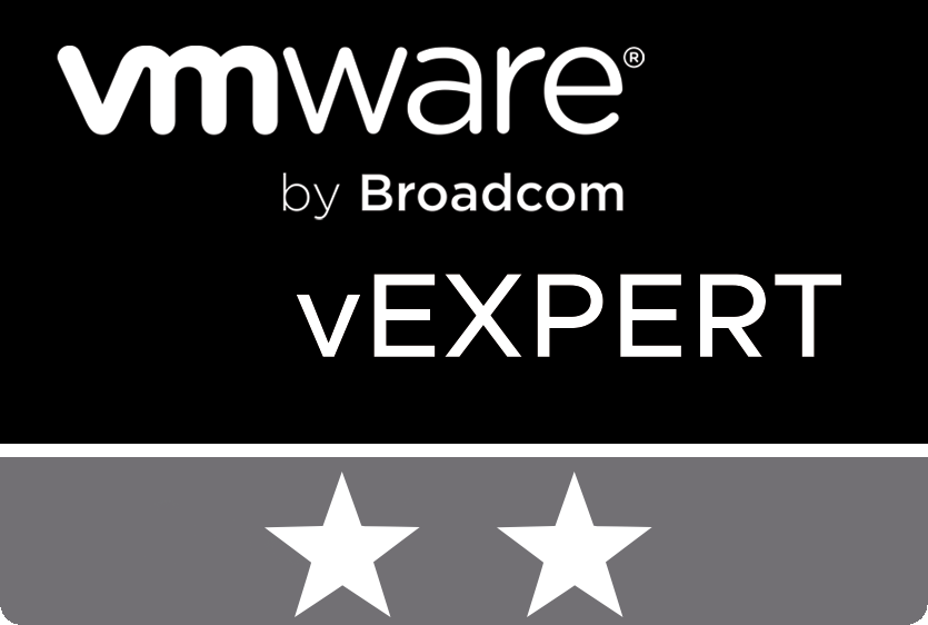 vExpert Badge - stars