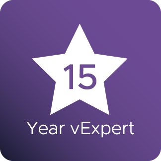 15 Year vExpert